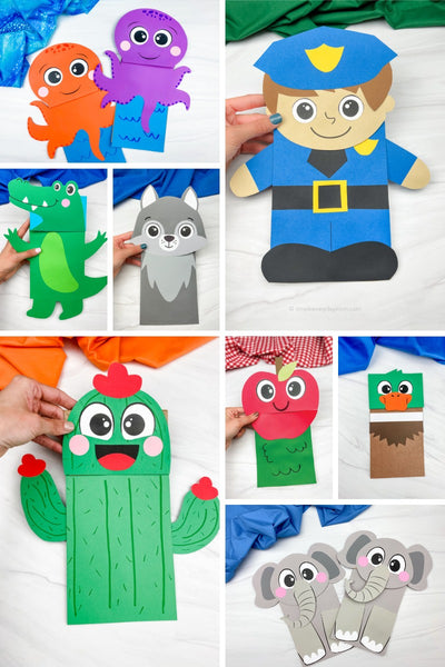 Paper Bag Puppet Crafts For Kids 3rd Edition – Simple Everyday Mom