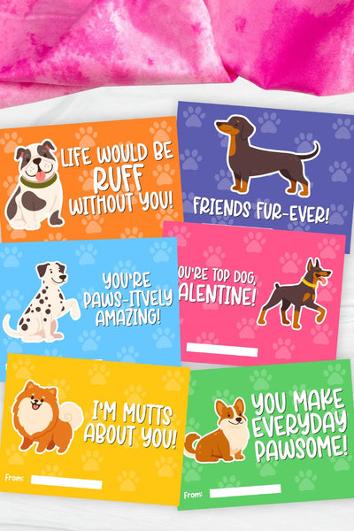 Dog Valentine Cards