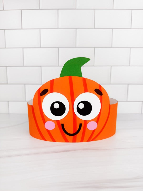 Pumpkin Headband Template