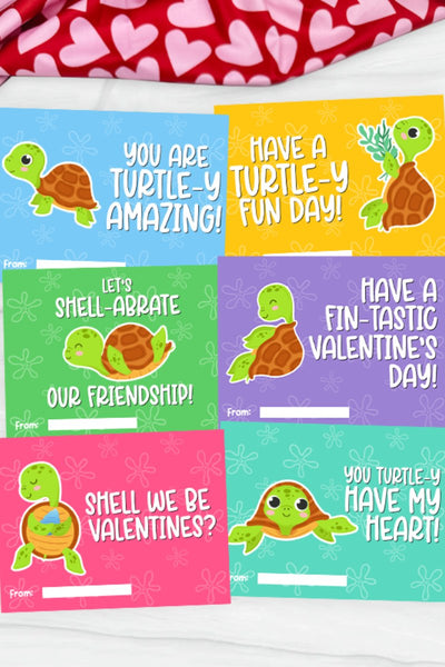 6 printable Valentine's Day cards for kids