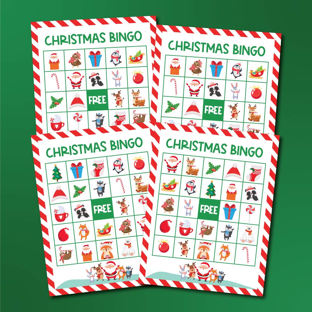 Christmas Bingo Printables For Kids