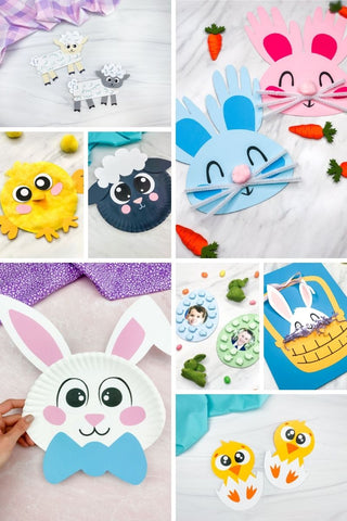 Easter Crafts + Templates