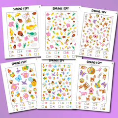 Spring I Spy Printables