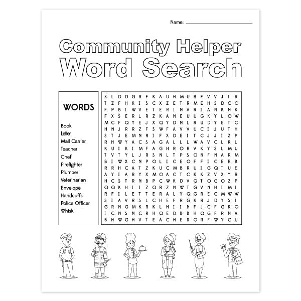 Community Helpers Worksheets – Simple Everyday Mom