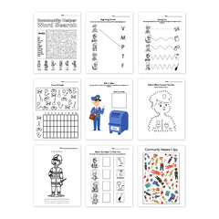 Community Helpers Worksheets