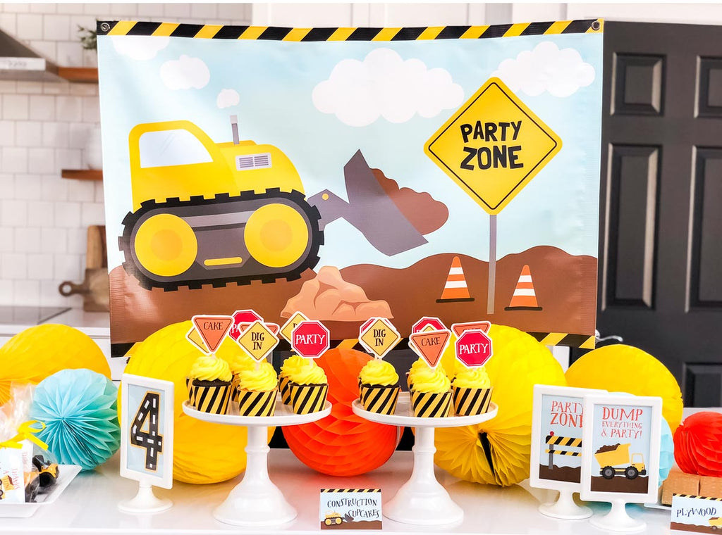 Construction Party Printable Set Simple Everyday Mom