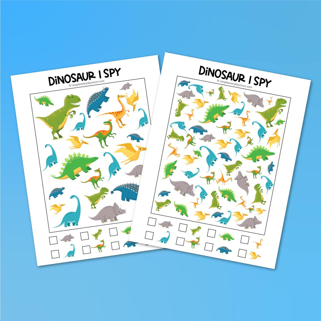 I Spy Printables Bundle Simple Everyday Mom