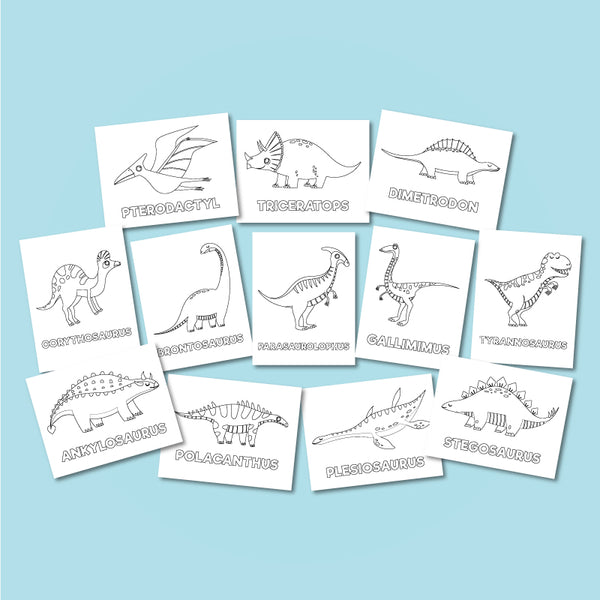 Dinosaur Coloring Pages For Kids – Simple Everyday Mom