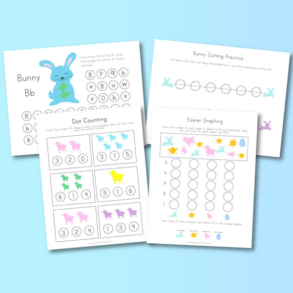 Easter Do A Dot Printables