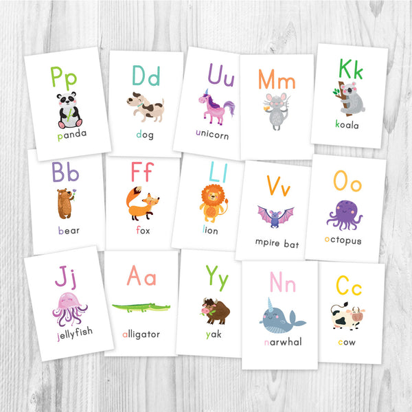 printable alphabet flashcards 