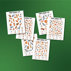Forest Animal I Spy Printables