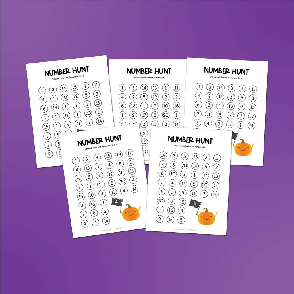 Halloween Do A Dot Printables Simple Everyday Mom
