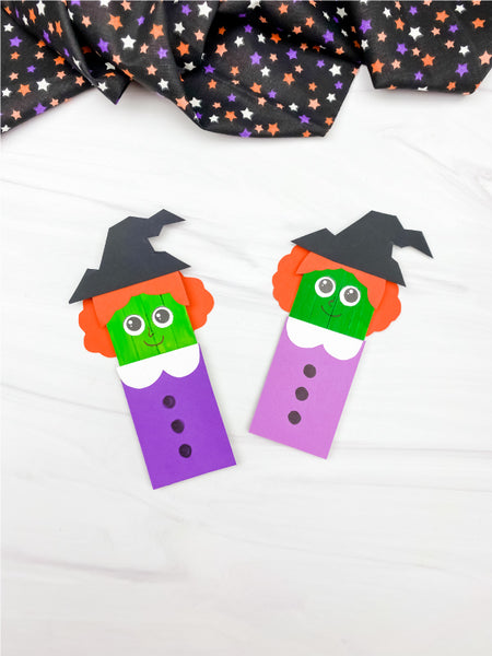 2 witch popsicle stick crafts