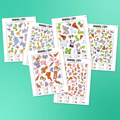 Animal I Spy Printables
