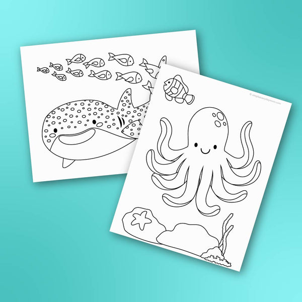 Ocean Coloring Pages For Kids