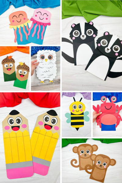 Paper Bag Puppet Crafts For Kids 2nd Edition – Simple Everyday Mom