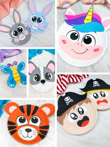 Paper Plate Crafts & Templates