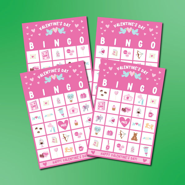 Valentine's Day Bingo Printables For Kids