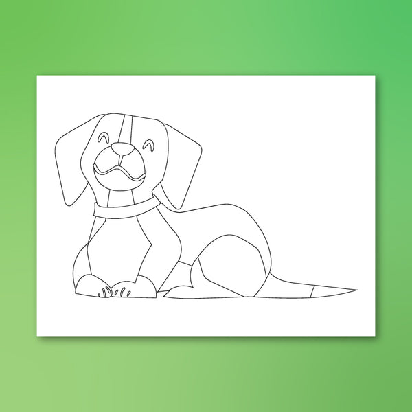 puppy dog coloring pages