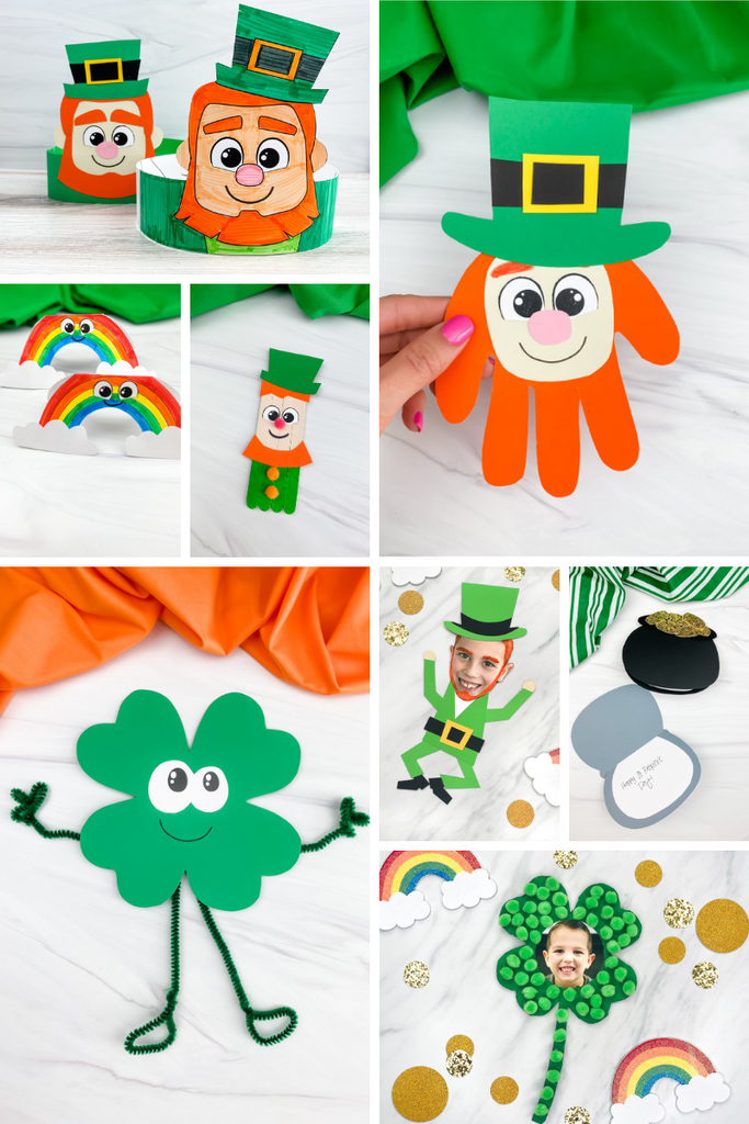 St. Patrick's Day Crafts + Templates
