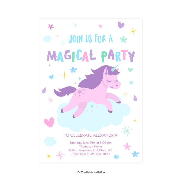 Unicorn Birthday Party