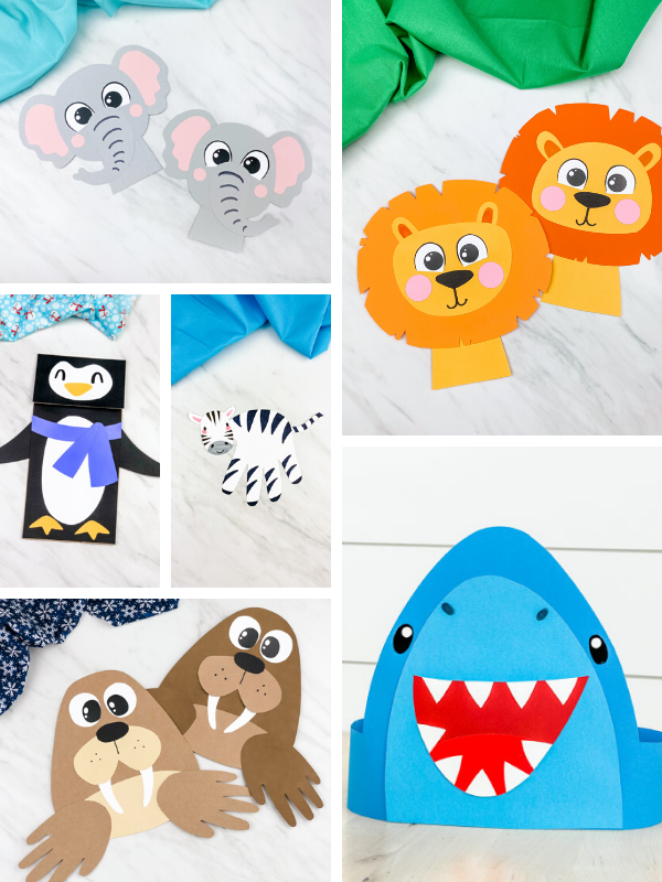 Wild Animal Crafts & Templates