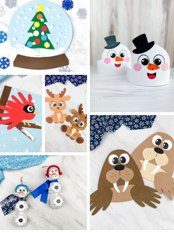 Winter Crafts & Templates For Kids