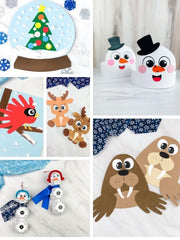 Winter Crafts & Templates For Kids
